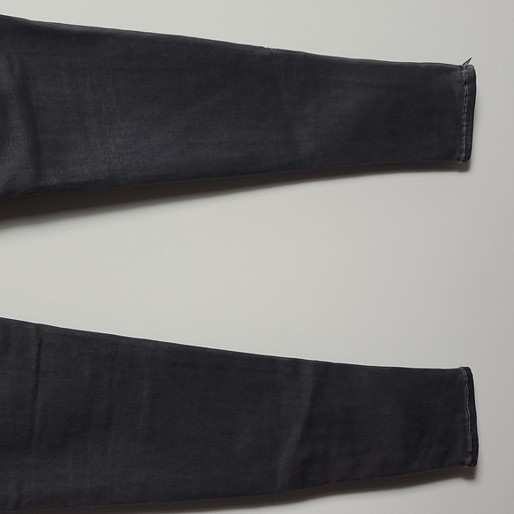 RAG & BONE Moto Skinny Zippered Jeans in Seattle Grey Size 28 - Picture 12 of 16